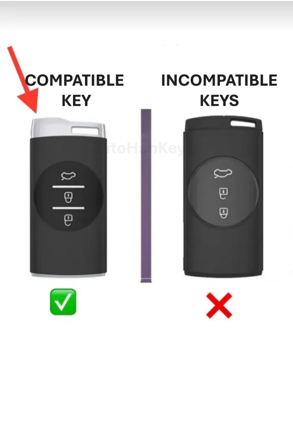 Chery Tiggo 7 Pro Key Cover, White Silver Color, Nano Coating, First-Class Quality, Luxury Protective Case - 2