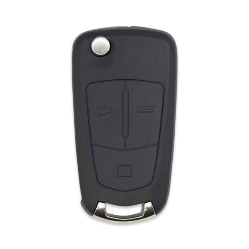 Chevrolet Captiva 3 Buttons Flip Remote Key Shell Remote Case DWO5 - 1