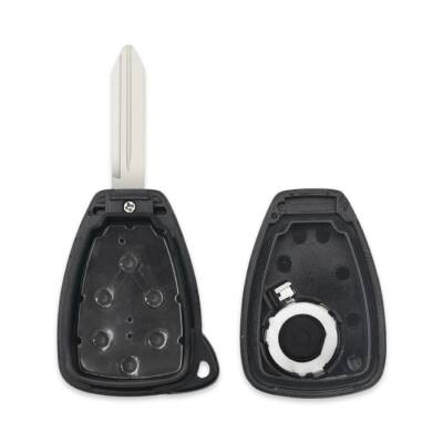 Chrysler Jeep Dodge 3 Buttons Key Shell Remote Case - 2