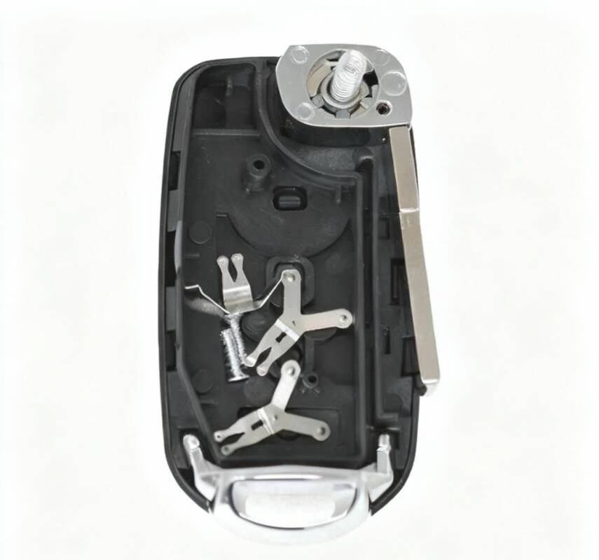 Fiat 500X Egea 4 Buttons Flip Remote Case Key Shell - 3