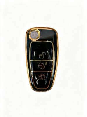 Ford Black Silicone Protective Key Cover For Focus, C-Max, Fiesta, Mondeo, Transit - Ford