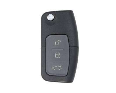 Ford Focus Mondeo Fiesta 3 Buttons Flip Key Shell Remote Case FO21 - Ford