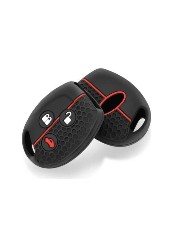  Ford Luxury Honeycomb Pattern Key Cover, 3-Button Non-Folding Design, Compatible with Fiesta, Mondeo, Focus, Transit, Fusion — Premium Protective Case - 2