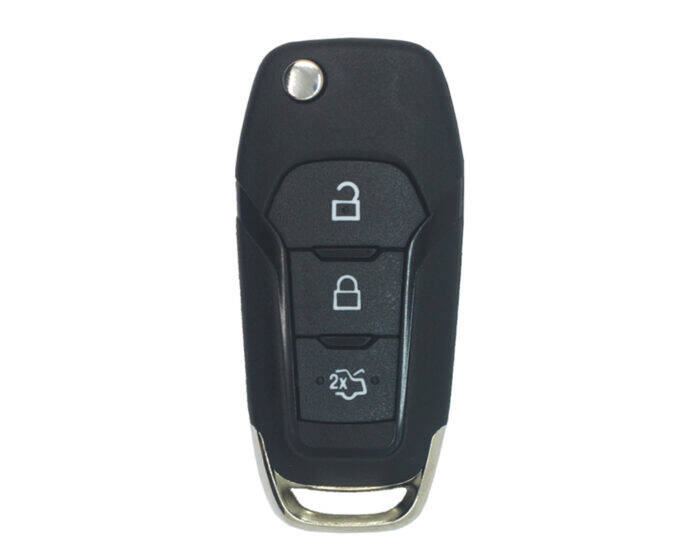 Ford Mondeo 3 Buttons Flip Key Shell Remote Case - 1