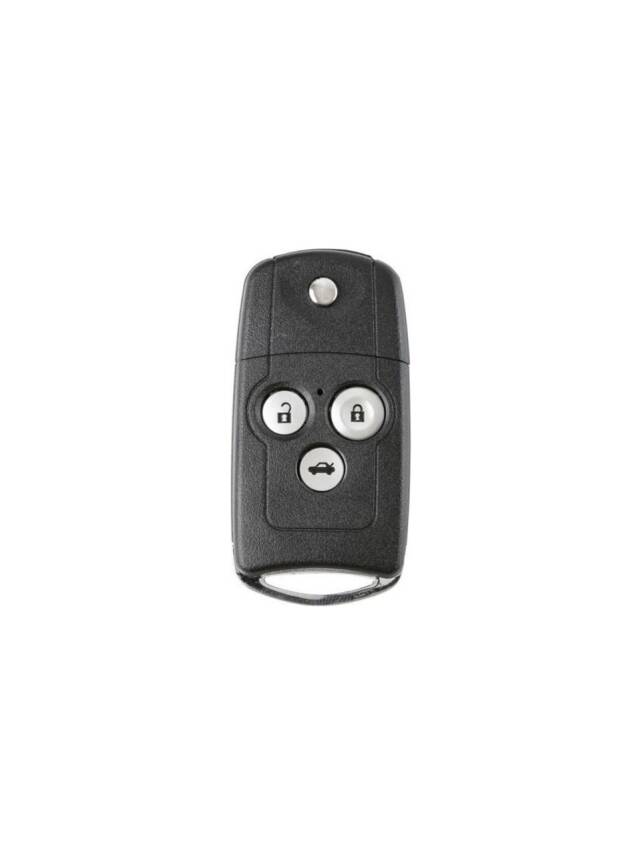 Honda 3 Buttons Old Flip Remote Case Key Shell - 1