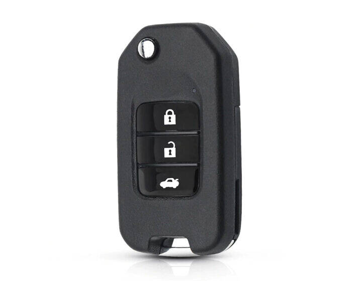 Honda Civic Accord 3 Buttons Flip Key Shell Remote Case - 1