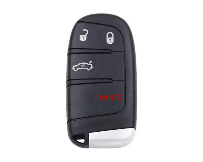 Jeep Renegade Compass Remote Case Key Shell 3+1 Buttons - Trunk Button - 1