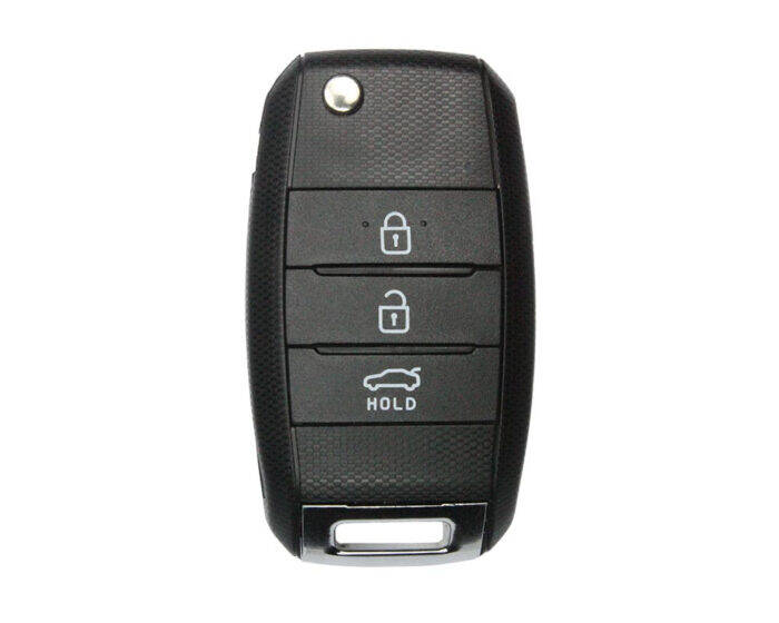 Kia Ceed Sportage Sorento 3 Buttons Flip Remote Case Key Shell - 1