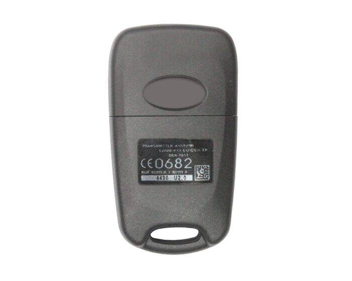 Kia Rio 3 Buttons Flip Key Shell Remote Case - 2