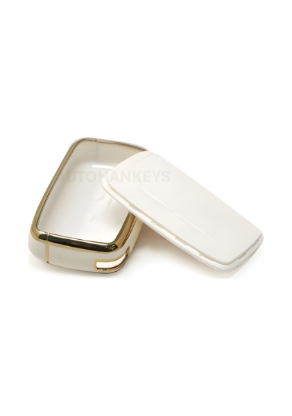 Land Rover Range Rover Sport Luxury White Gold Nano Smart Key Protective Case – Premium Quality, Compatible with Vogue Models - 3