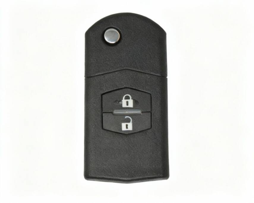 Mazda Flip 2 Buttons Remote Case Key Shell - 2