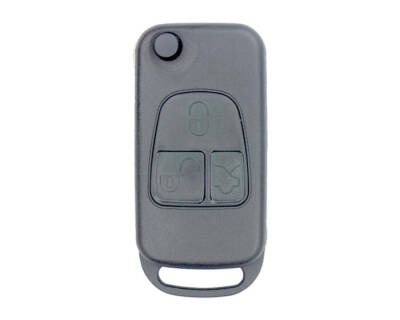 Mercedes 3 Buttons Flip Remote Case Key Shell - Mercedes