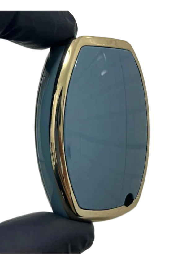 Mercedes Benz Luxury Gray Gold Nano Key Cover For B-Type (2001–2016) - 2