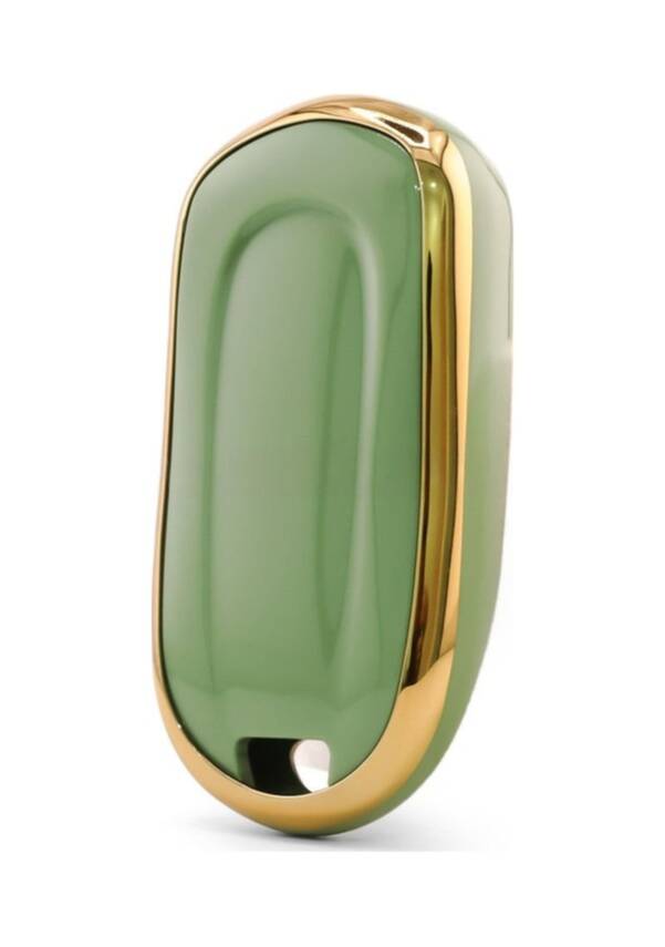 Opel Luxury Nano Key Cover, Green-Gold Color, Compatible with Astra K, Insignia Grand - 2