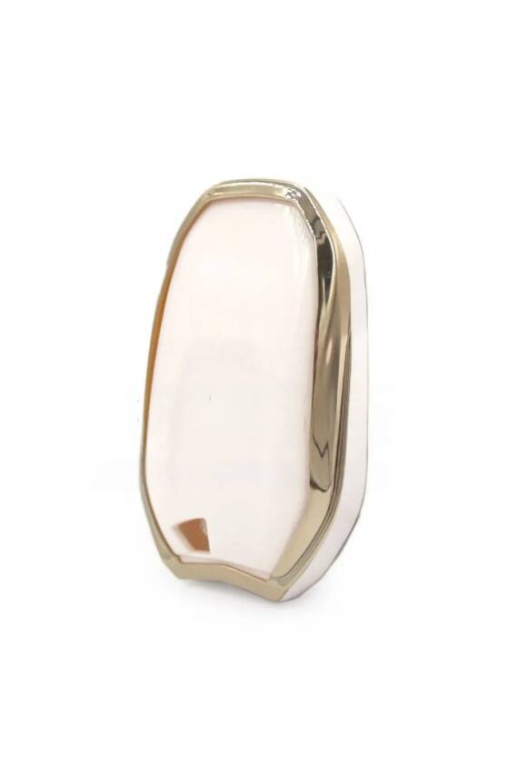 Peugeot Luxury Nano Key Cover White Gold for 208 308 508 2008 3008 5008 Rifter - 3