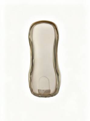 Porsche White Gold Premium Quality Key Remote Case Compatible with 2018 and Later Models - 2