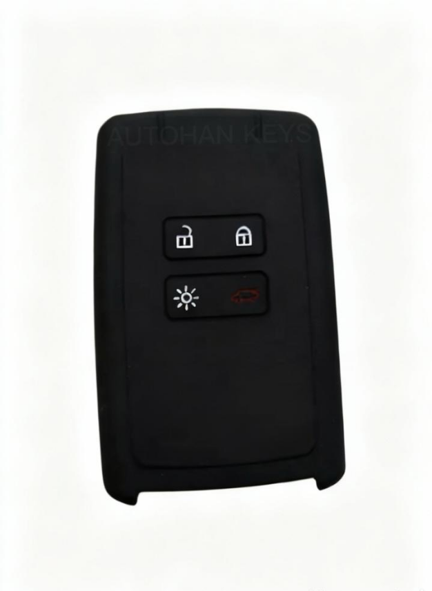 Ren Black Silicone Key Cover For Talisman, Megane 4, Kadjar, Captur - 1