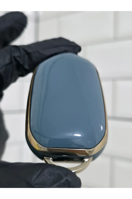 Togg Smart Key Cover 3 Buttons Nano Protection Gray Gold Compatible with T10X - 4