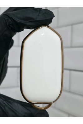 Togg Smart Key Cover 3 Buttons Nano Protection White Gold Compatible with T10X - 5