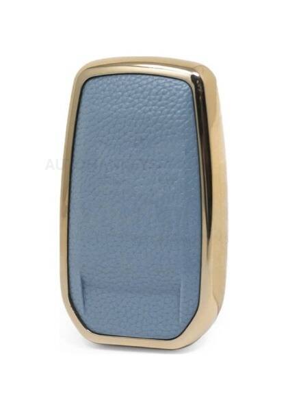 Toyota Hilux Luxury Gray Gold Smart Key Protective Case – 2 Button Design, Compatible with 2023-2024 Models - 3