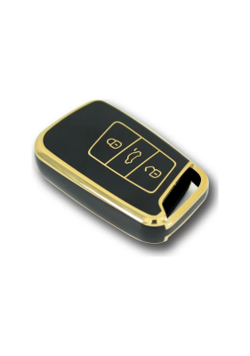 Volkswagen Black Gold Premium Smart Key Protective Case Compatible with Passat B8 Models - 3