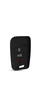 Volkswagen Black Silicone Key Cover For Passat B8, Superb - Volkswagen