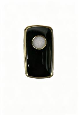 Volkswagen Key Cover Luxury Nano Protection Black Gold Compatible with Tiguan, Jetta, Golf 5, Golf 6, Scirocco, Polo, Caddy, and Transporter - 2